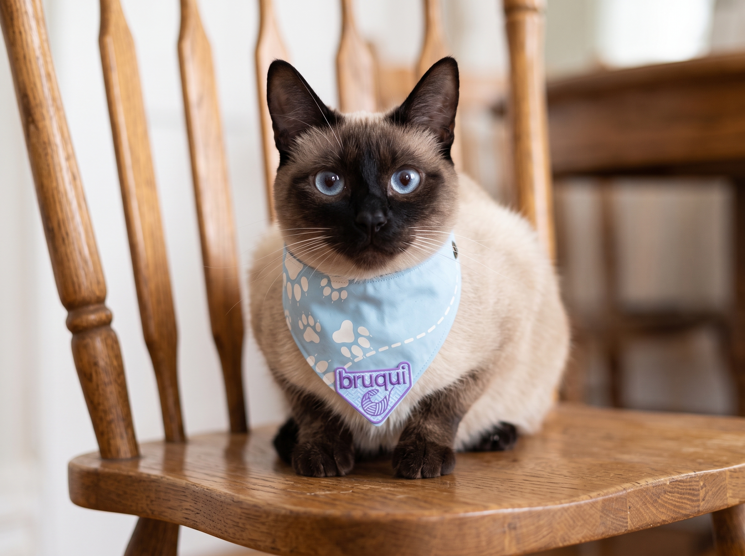 Pañoleta para gato "que miauu miras?" — foto 2