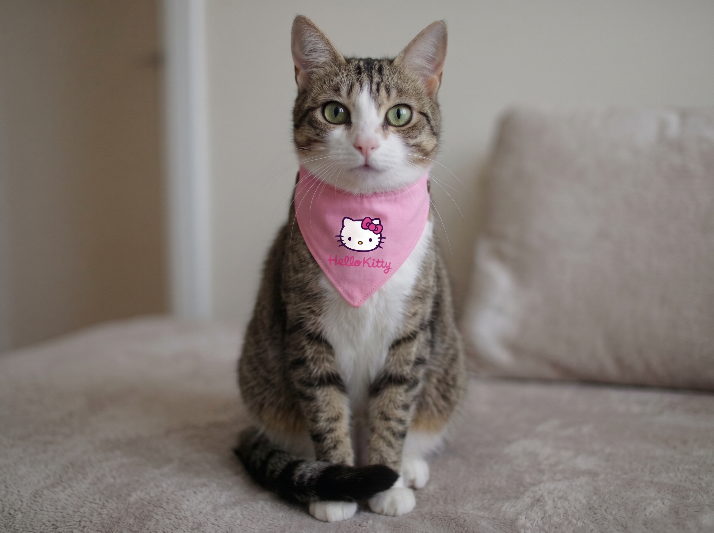Pañoleta para gato "hello kitty" — foto 2