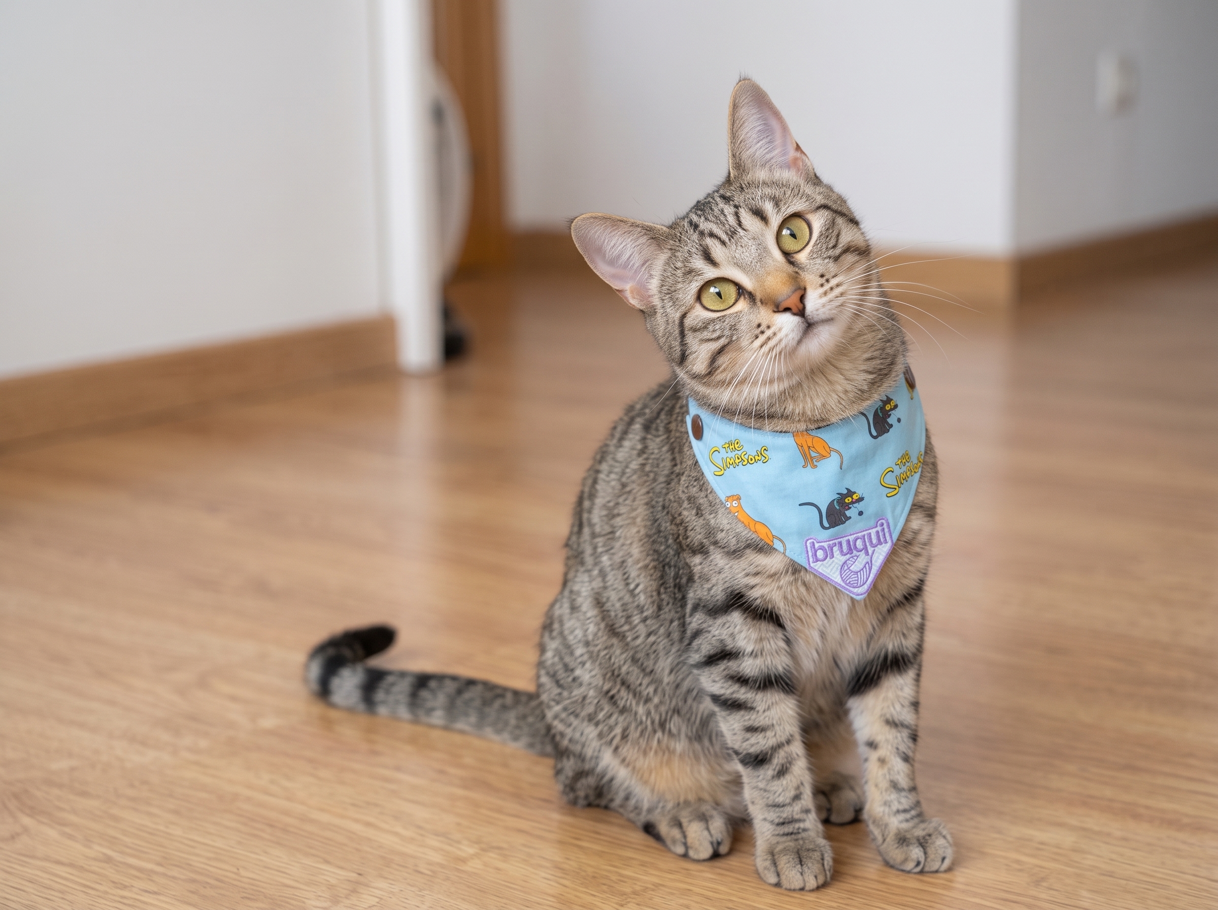 Pañoleta para gato "Los Simpsons" — foto 2
